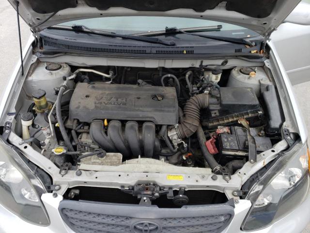 1NXBR32E17Z873246 - 2007 TOYOTA COROLLA CE SILVER photo 11