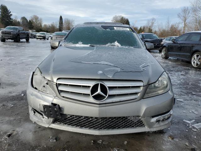 WDDGF8AB6DA795816 - 2013 MERCEDES-BENZ C 300 4MATIC GRAY photo 5