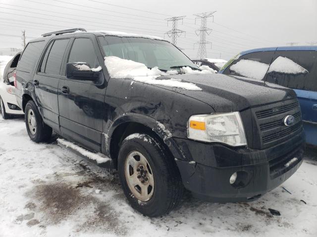 1FMFU16569EB20128 - 2009 FORD EXPEDITION XLT BLACK photo 4