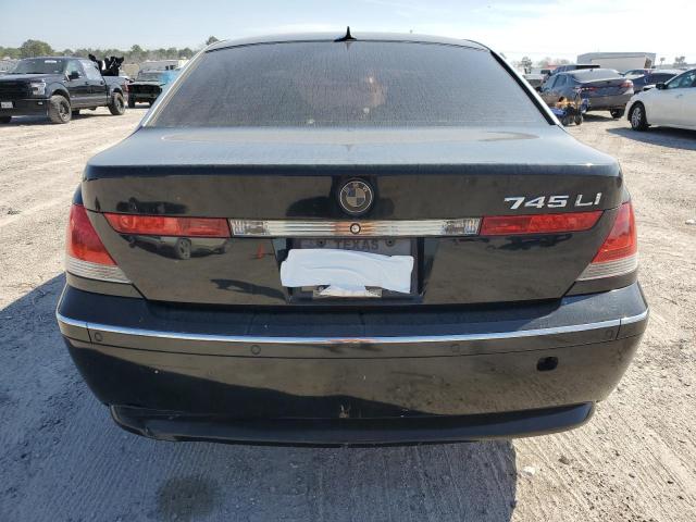 WBAGN63453DR12201 - 2003 BMW 745 LI BLACK photo 6