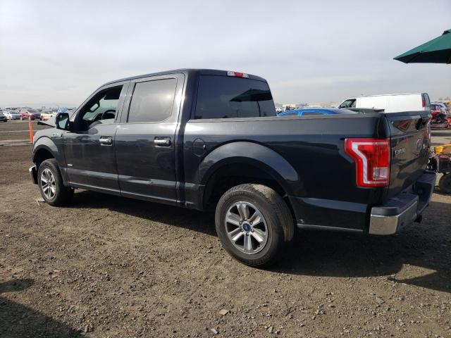 1FTEW1CP5FKE64725 - 2015 FORD F150 SUPERCREW BLACK photo 2