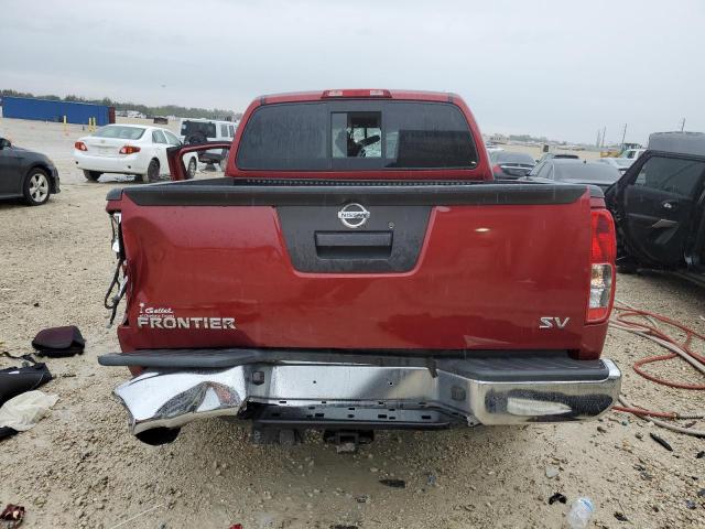 1N6ED0EA1MN709604 - 2021 NISSAN FRONTIER S RED photo 6