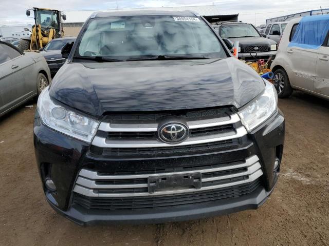 5TDJZRFH8KS598141 - 2019 TOYOTA HIGHLANDER SE BLACK photo 5