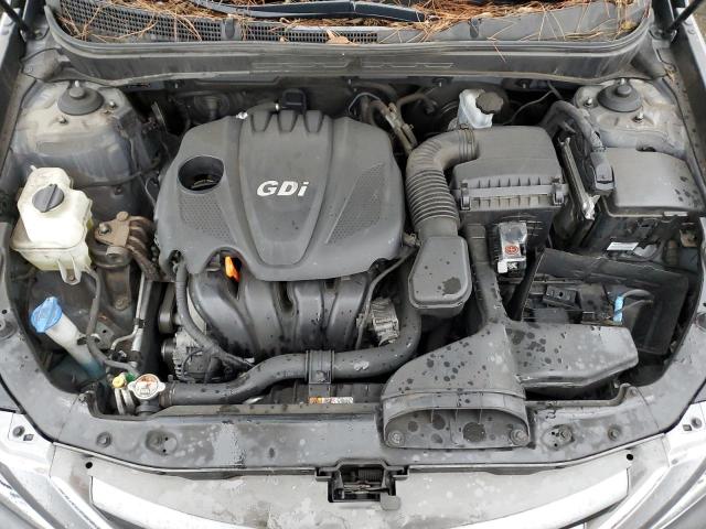 5NPEB4AC4EH922104 - 2014 HYUNDAI SONATA GLS GRAY photo 11