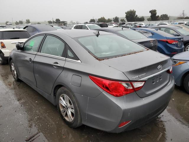 5NPEB4AC4EH922104 - 2014 HYUNDAI SONATA GLS GRAY photo 2