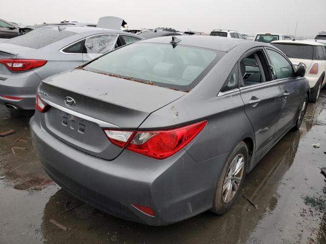 5NPEB4AC4EH922104 - 2014 HYUNDAI SONATA GLS GRAY photo 3