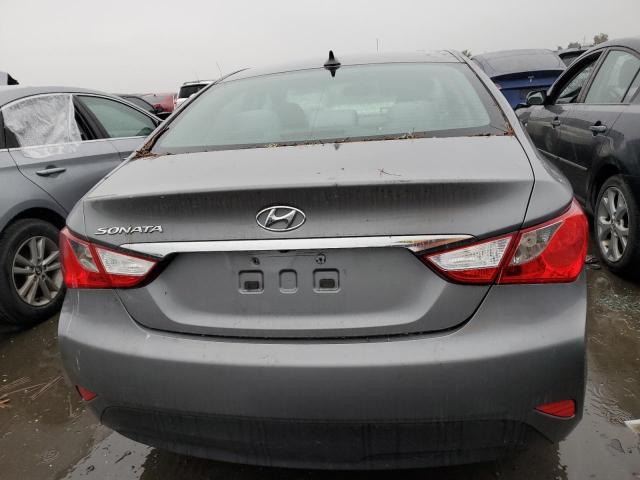 5NPEB4AC4EH922104 - 2014 HYUNDAI SONATA GLS GRAY photo 6