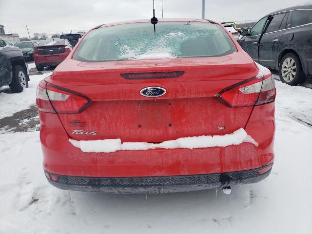 1FADP3F28EL150991 - 2014 FORD FOCUS SE RED photo 6