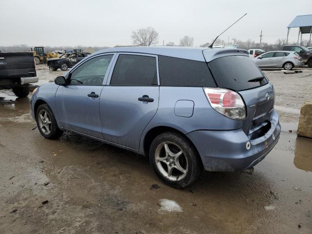 2T1KR32E68C715083 - 2008 TOYOTA COROLLA MA XR BLUE photo 2