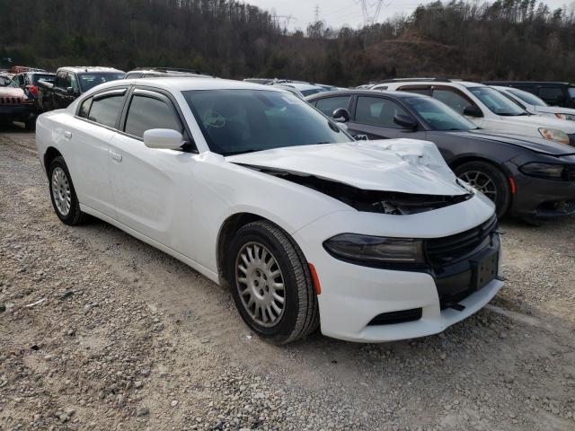 2C3CDXKT1KH565863 - 2019 DODGE CHARGER POLICE WHITE photo 4