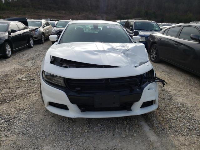 2C3CDXKT1KH565863 - 2019 DODGE CHARGER POLICE WHITE photo 5