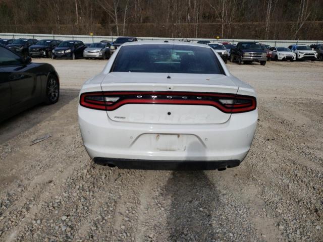 2C3CDXKT1KH565863 - 2019 DODGE CHARGER POLICE WHITE photo 6