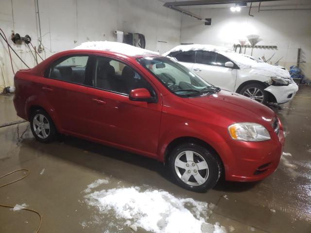 KL1TD5DE2BB170525 - 2011 CHEVROLET AVEO LS ბურგუნდია ფოტო 4