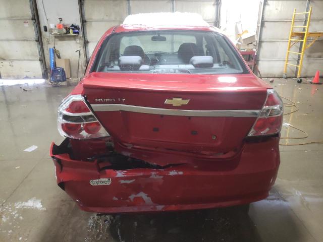KL1TD5DE2BB170525 - 2011 CHEVROLET AVEO LS ბურგუნდია ფოტო 6