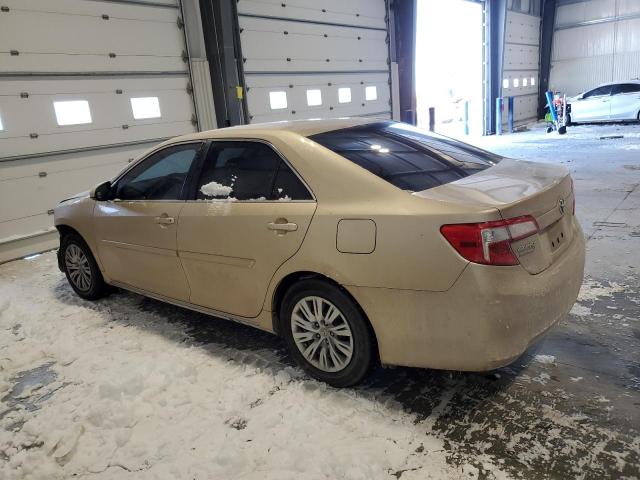 4T4BF1FK4CR175453 - 2012 TOYOTA CAMRY BASE BEIGE photo 2