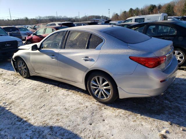 JN1EV7AR6GM345407 - 2016 INFINITI Q50 PREMIUM SILVER photo 2