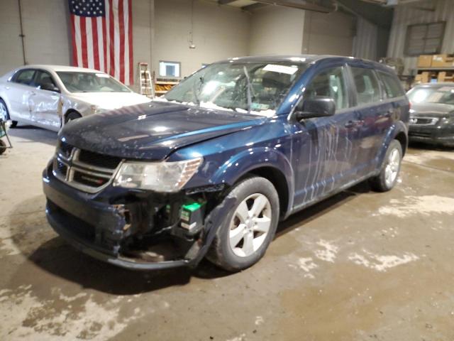 3C4PDCAB0DT529977 - 2013 DODGE JOURNEY SE BLUE photo 1