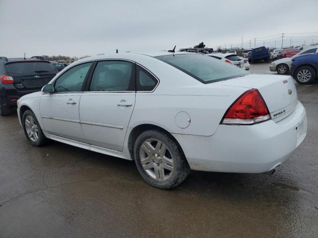 2G1WG5E30D1213698 - 2013 CHEVROLET IMPALA LT WHITE photo 2