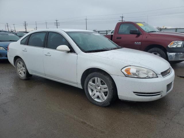 2G1WG5E30D1213698 - 2013 CHEVROLET IMPALA LT WHITE photo 4