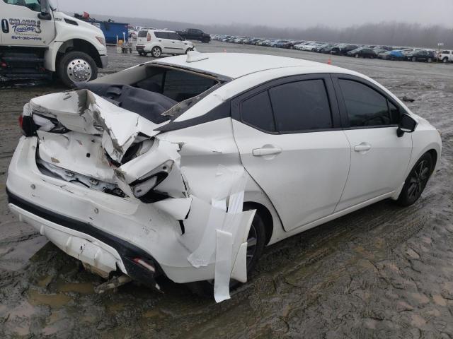 3N1CN8EV9LL886105 - 2020 NISSAN VERSA SV WHITE photo 3