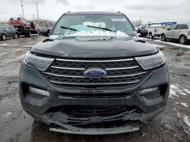 1FMSK8DH5NGA70346 - 2022 FORD EXPLORER XLT BLACK photo 5