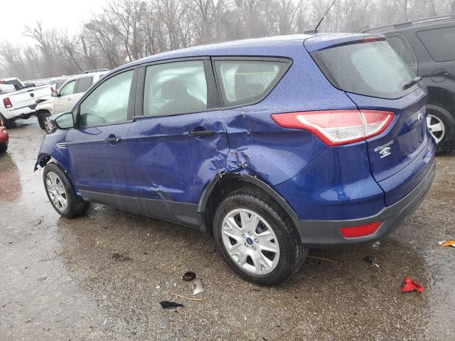 1FMCU0F78GUB47381 - 2016 FORD ESCAPE S BLUE photo 2