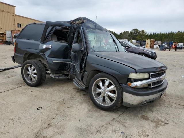 1GNEC13V74R131901 - 2004 CHEVROLET TAHOE C1500 BLACK photo 4