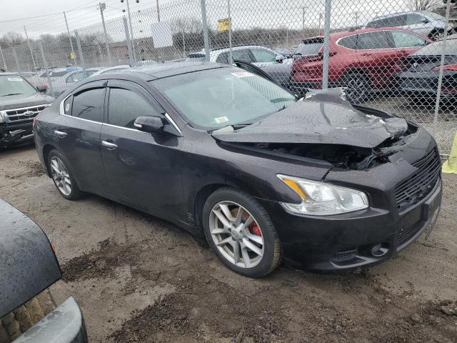 1N4AA5AP3AC832173 - 2010 NISSAN MAXIMA S BLACK photo 4