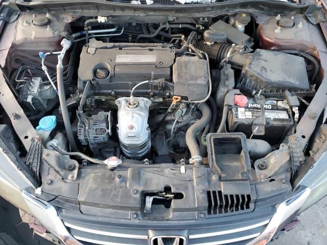 1HGCR2F39FA202629 - 2015 HONDA ACCORD LX BURGUNDY photo 11