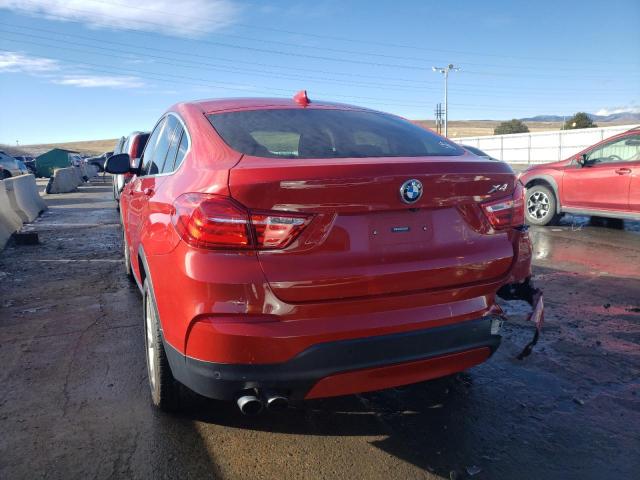 5UXXW3C55G0R21807 - 2016 BMW X4 XDRIVE28I RED photo 6