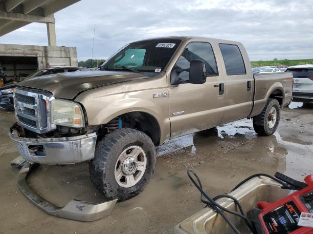 1FTSW21P75ED32526 - 2005 FORD F250 SUPER DUTY BEIGE photo 1