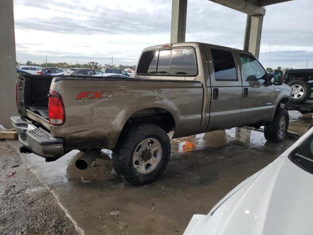 1FTSW21P75ED32526 - 2005 FORD F250 SUPER DUTY BEIGE photo 3