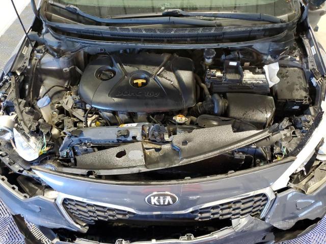 KNAFX4A6XE5225226 - 2014 KIA FORTE LX CHARCOAL photo 11