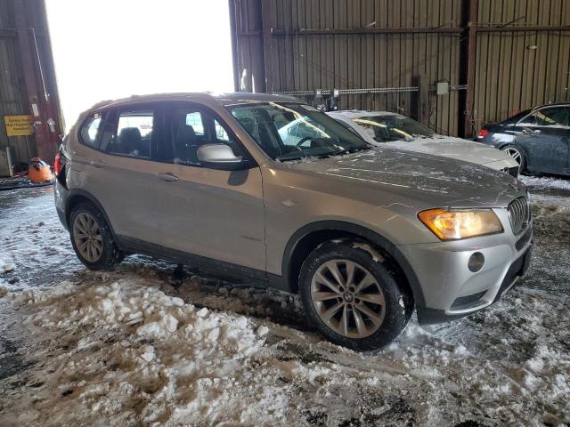 5UXWX9C55D0A15246 - 2013 BMW X3 XDRIVE28I SILVER photo 4