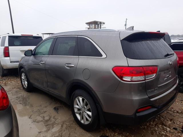 5XYPG4A31GG053773 - 2016 KIA SORENTO LX GRAY photo 2