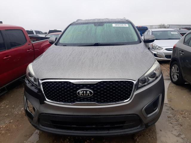 5XYPG4A31GG053773 - 2016 KIA SORENTO LX GRAY photo 5