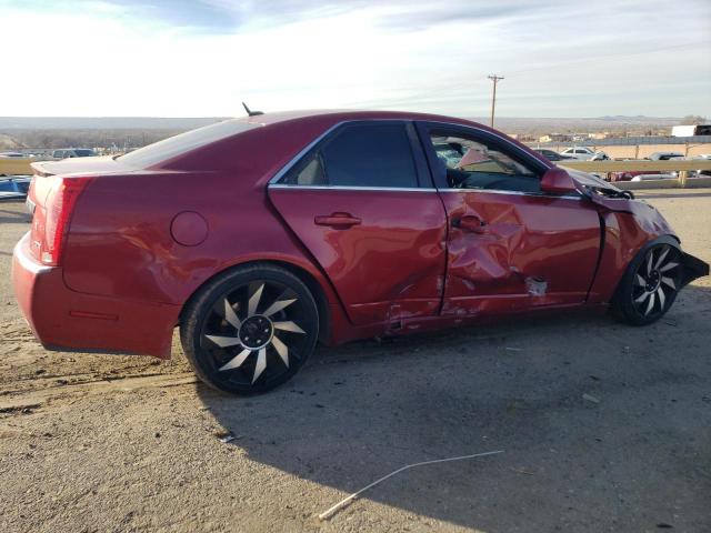 1G6DM577080124645 - 2008 CADILLAC CTS BURGUNDY photo 3