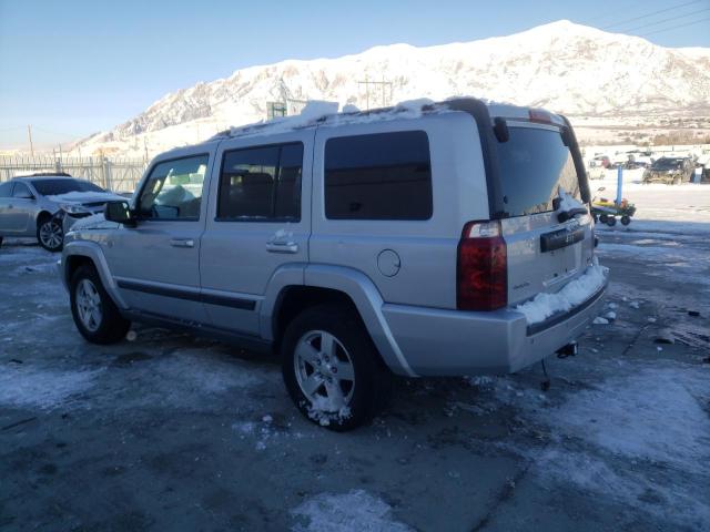 1J8HG48P67C534970 - 2007 JEEP COMMANDER SILVER photo 2