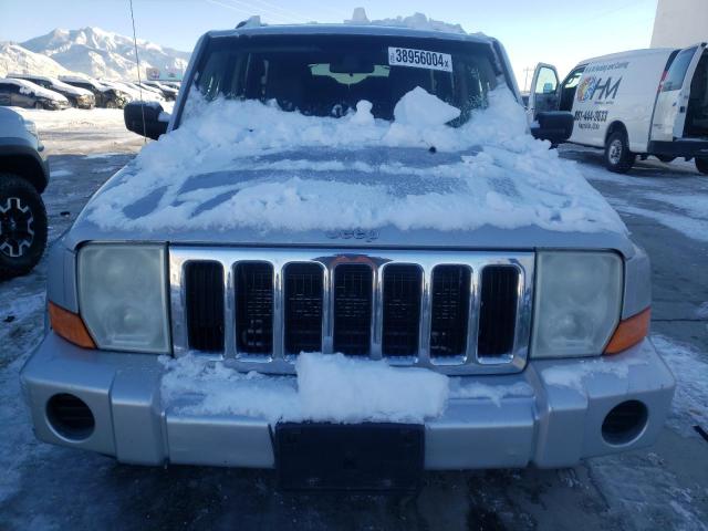 1J8HG48P67C534970 - 2007 JEEP COMMANDER SILVER photo 5