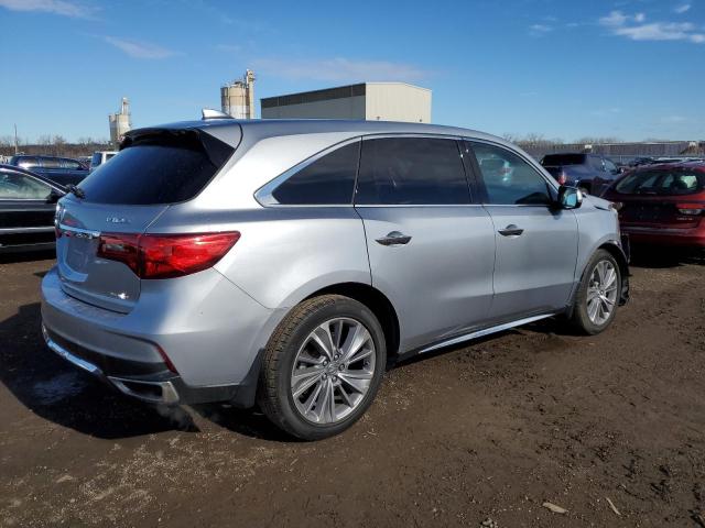 5J8YD4H50HL005872 - 2017 ACURA MDX TECHNOLOGY SILVER photo 3