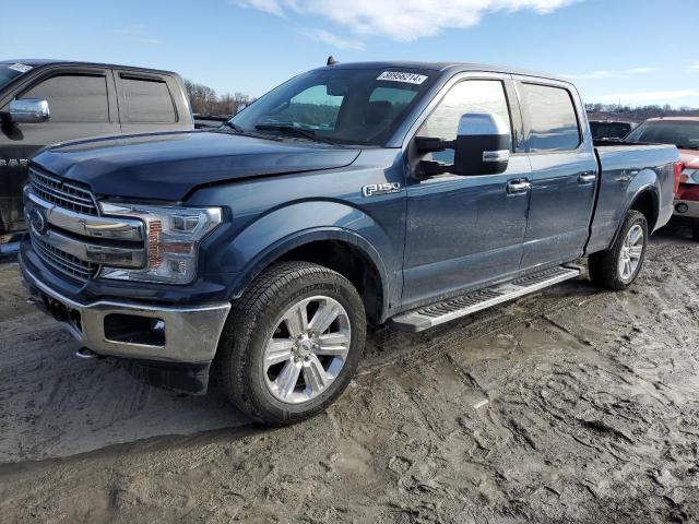 1FTFW1E43LFA83838 - 2020 FORD F150 SUPERCREW BLUE photo 1