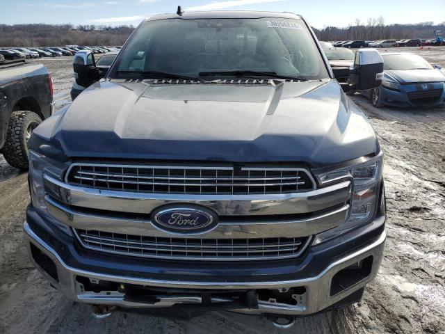 1FTFW1E43LFA83838 - 2020 FORD F150 SUPERCREW BLUE photo 5