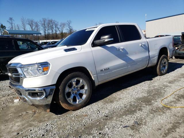 1C6SRFMT4LN349957 - 2020 RAM 1500 BIG HORN/LONE STAR WHITE photo 1