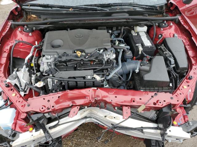 4T1R11BK3NU072198 - 2022 TOYOTA CAMRY LE RED photo 11