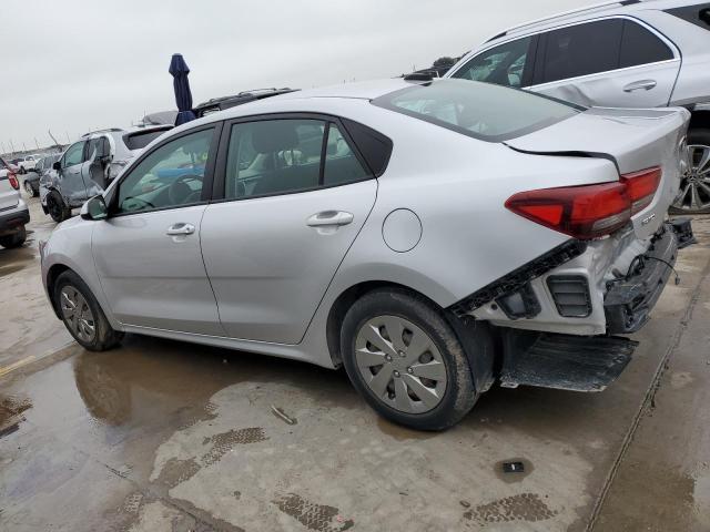 3KPA24AB2KE173373 - 2019 KIA RIO S SILVER photo 2