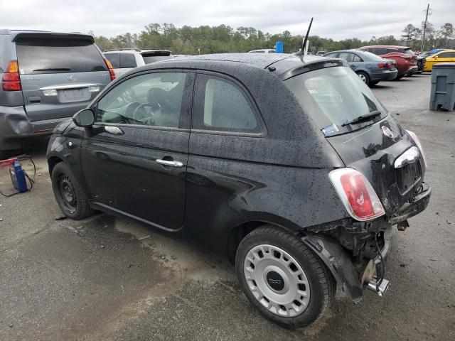 3C3CFFAR7FT750085 - 2015 FIAT 500 POP BLACK photo 2