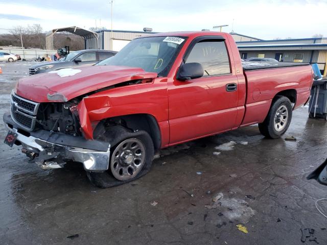 3GCEC14V36G190647 - 2006 CHEVROLET SILVERADO C1500 RED photo 1