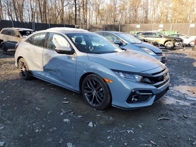 SHHFK7H4XMU229909 - 2021 HONDA CIVIC SPORT GRAY photo 4