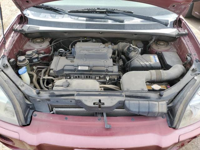 KM8JM12BX8U830661 - 2008 HYUNDAI TUCSON GLS MAROON photo 11