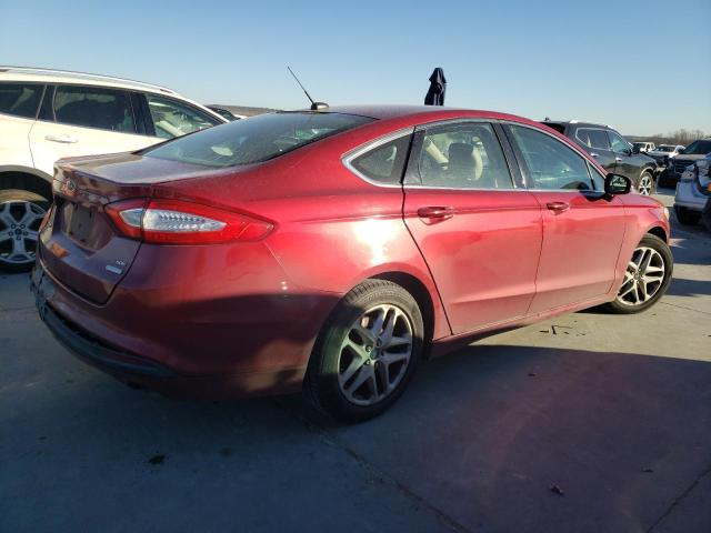 3FA6P0HD2ER176476 - 2014 FORD FUSION SE RED photo 3